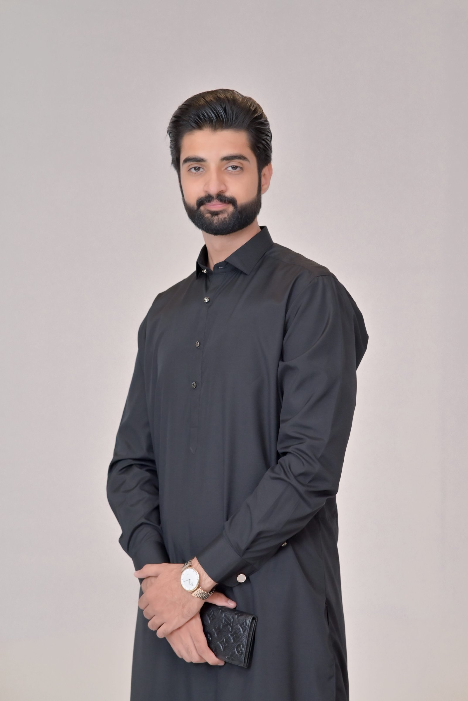 Imperial Boski unstitched fabric in Jet Black